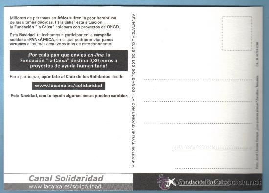 Postales: POSTAL FUNDACION LA CAIXA - Foto 2