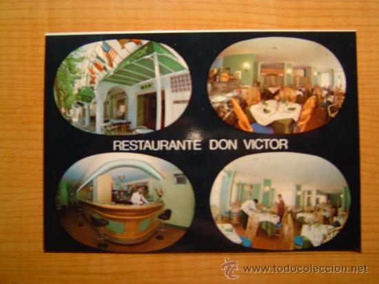 Cartes Postales: TARJETA POSTAL RESTAURANTE DON VICTOR  SIN CIRCULAR