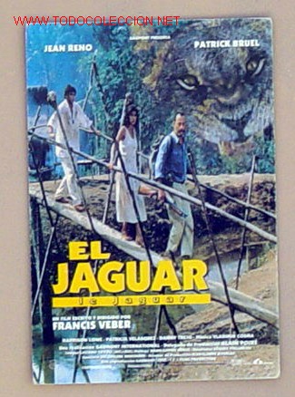 Postales: POSTAL PUBLICITARIA DE LA CARTELERA DE CINE-EL JAGUAR.No circulada.