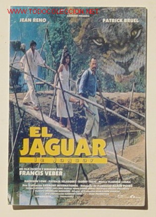 Postales: PELICULA -  EL JAGUAR . No circulada .