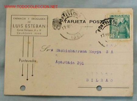 Postales: TARJETON LUIS ESTEBAN - Foto 1