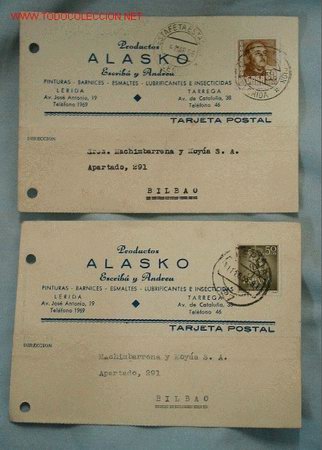 Postales: TARJETA POSTAL ALASKO - Foto 1