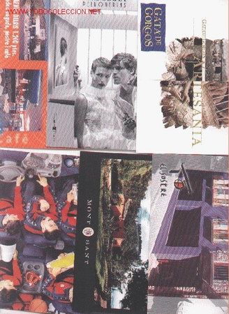 Postkarten: postal7-86. Postales Publicitarias. 6 diferentes
