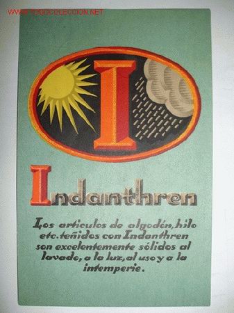 Postales: INDANTHREN - Foto 1
