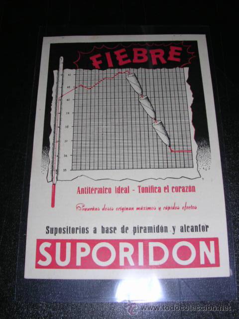 Postales: SUSPENSORIOS A BASE DE PIRAMIDEN Y ESCANFOR SUPORIDON - ZARAGOZA - Foto 1
