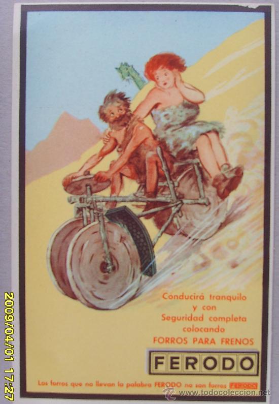 Postales: FERODO- Forros para frenos - Foto 1
