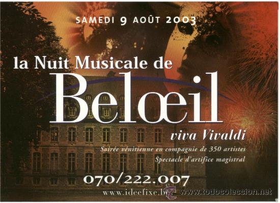 Postales: Noche Musical de Beloeil: Viva Vivaldi (2003)