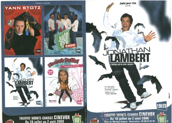 Postales: Teatro CInevox (2008): Jonathan Lambert - Foto 1