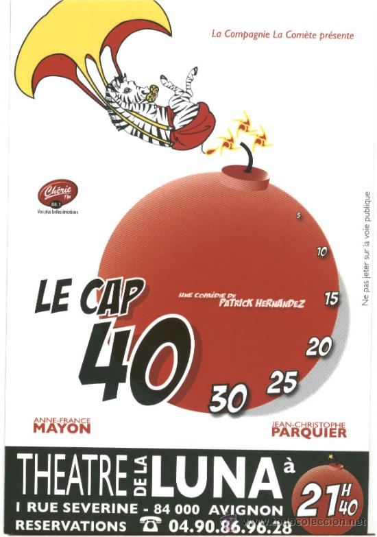 Postales: Compa&ntilde;&iacute;a La Com&egrave;te: Le cap 40, de Patrick Hernandez, en el Teatro de la Luna (Avignon) - Foto 1