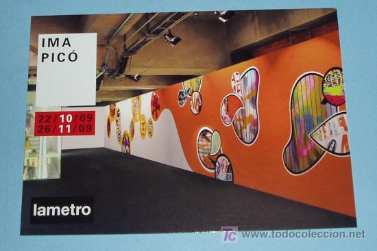 Postales: POSTAL  EXPOSICION IMA PIC&Oacute; - Foto 1