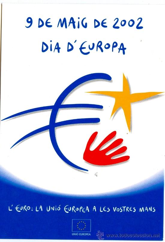 Postales: POSTALFREE - 9 DE MAIG DE 2002, DIA DEUROPA - Foto 1