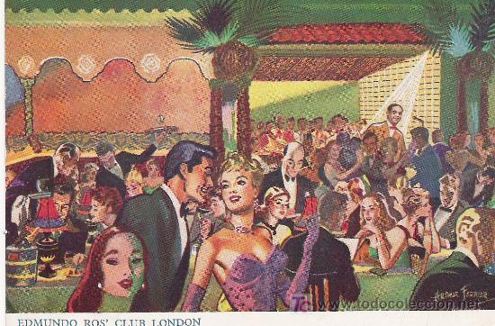Postais: EDMUNDO ROS&acute; CLUB LONDON