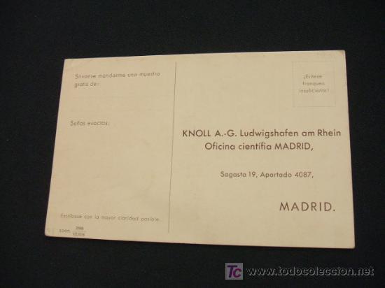 Postales: EN LA TOS, BRONQUITIS - CARDIAZOL-DICODID - - Foto 2