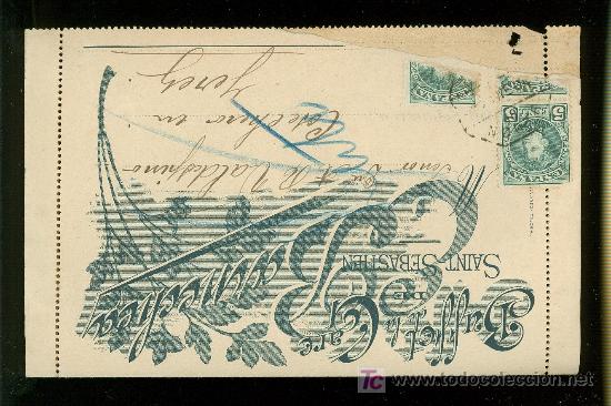 Postales: SAN SEBASTIAN. BUFFET DE LA GARE. BARNECHEA. - Foto 1