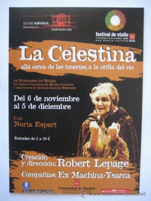 Postales: LA CELESTINA... SIN CIRCULAR. ENVIO GRATIS&iexcl;&iexcl;&iexcl;