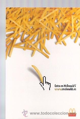 Postais: POSTAL PUBLICITARIA - MCDONALDS