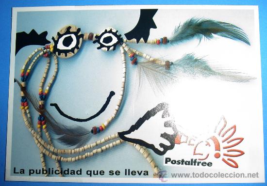 Postal publicitaria POSTALFREE