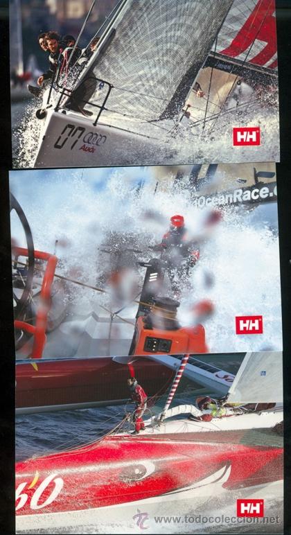 Postales: 3 POSTALES PUBLICITARIAS ** HELLY HANSEN ** TEMA MAR&Iacute;TIMO - Foto 1