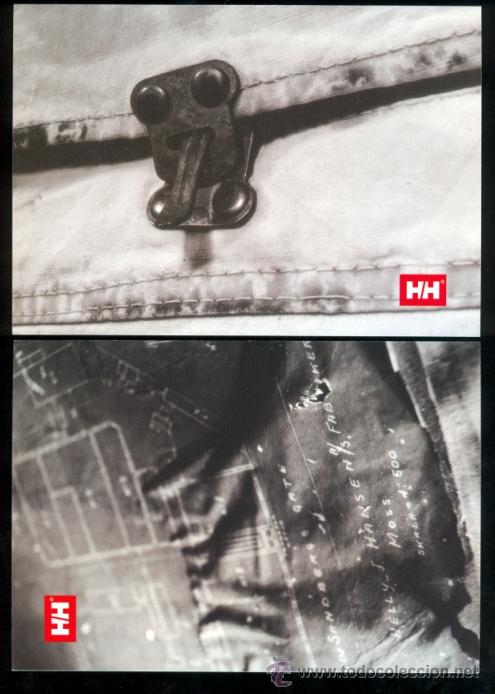 Postales: 2 POSTALES PUBLICITARIAS ** HELLY HANSEN ** TEMA ROPA - Foto 1