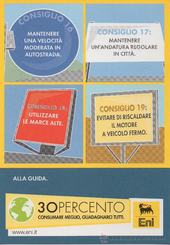 Postales: PROMOCARD. PC 7627. ENI. ITALIA. - Foto 1