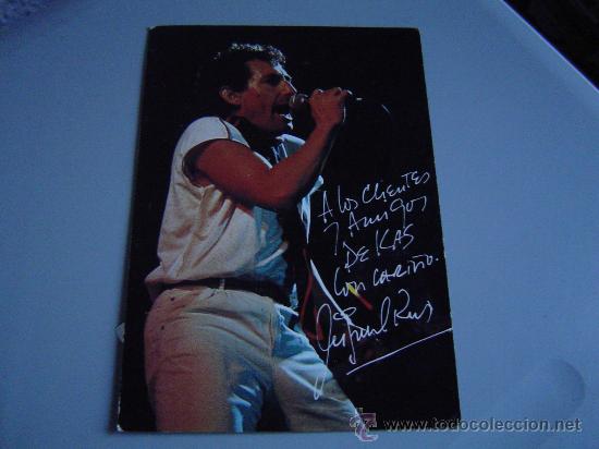 Postales: Postal de publicidad de KAS y Miguel Rios..