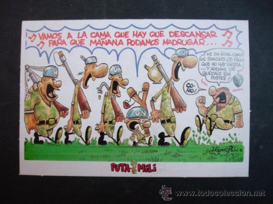 Cartes Postales: PUTA - MILI. POSTAL HUMORISTICA ILUSTRADA POR ID&Iacute;GORAS Y PACHI.