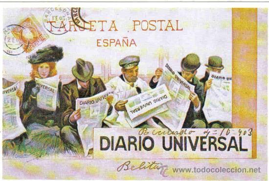 Postales: Historia Gr&aacute;fica del Siglo XX - Reproducci&oacute;n 1982 - Diario Universal