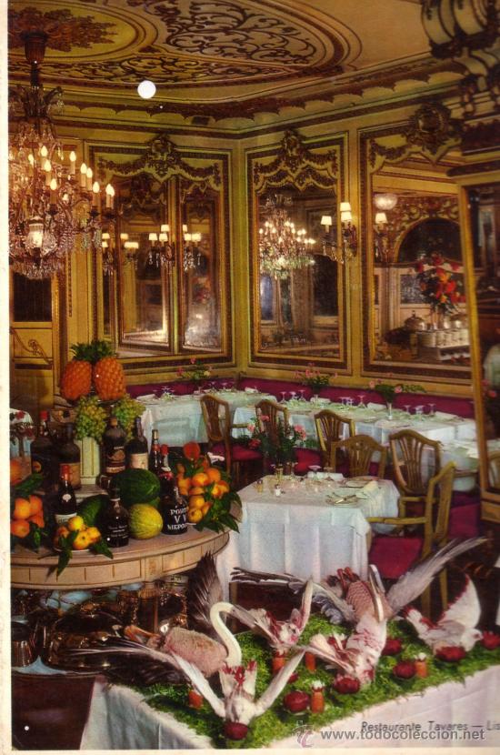 Postales: RESTAURANTE TAVARES LISBOA POSTAL SIN CIRCULAR - Foto 1