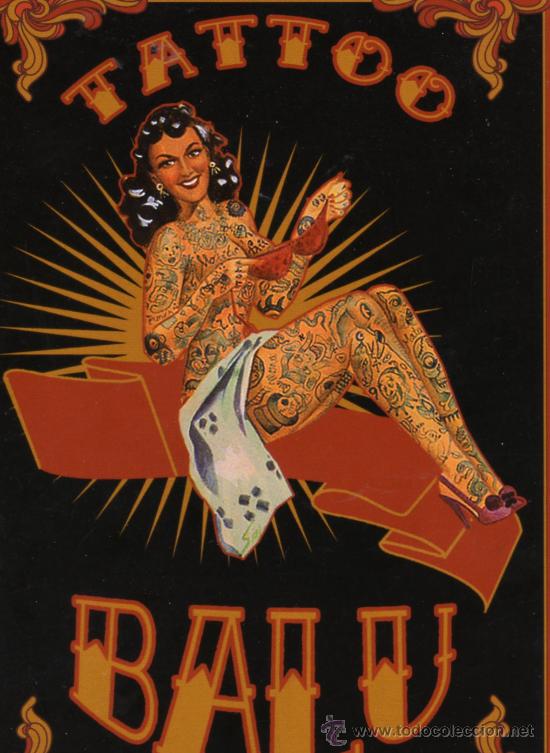 Postales: TATTOO BALU NUEVA SIN CIRCULAR - Foto 1
