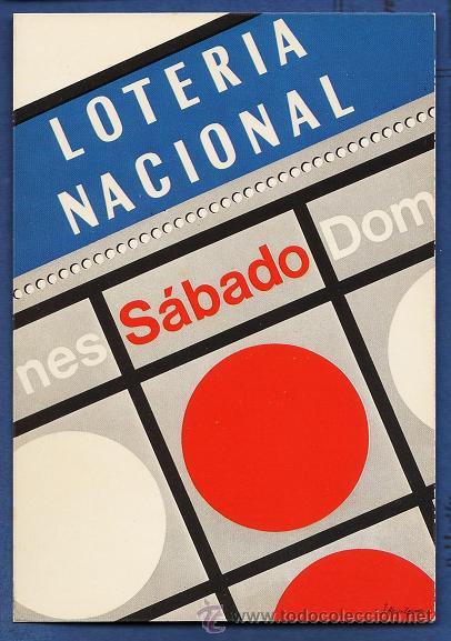 Postcards: postal loteria nacional -serie i n&ordm; 4 -sorteo sabado -cartel de j. alonso zancada-ed. fnmt -a&ntilde;o 1978