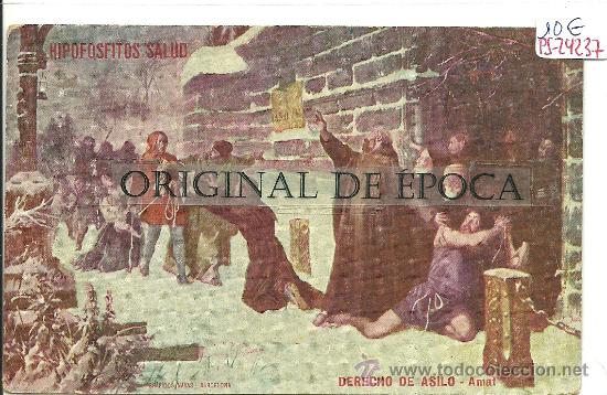 Postales: (PS-24237)POSTAL PUBLICITARIA DE HIPOFOSFITOS SALUD(TORTOSA)