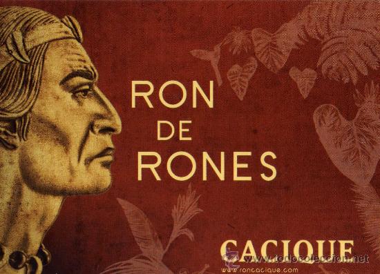 Postales: RON DE RONES CACIQUE NUEVA SIN CIRCULAR - Foto 1
