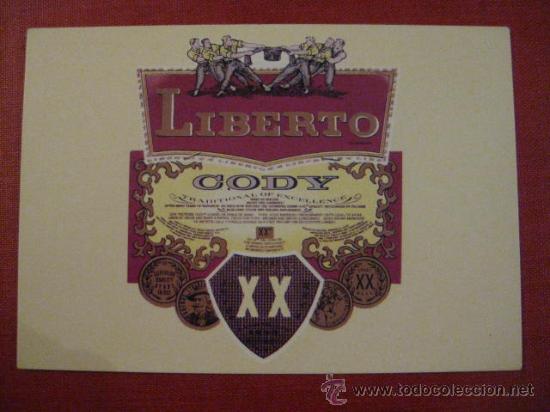 Postales: POSTAL PUBLICIDAD  LIBERTO - Foto 1
