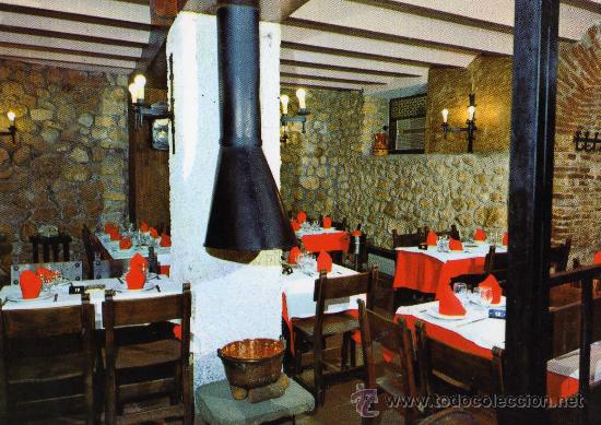 Postais: LA MURCIANA RESTAURANTE T&Iacute;PICO DETALLE DE UN COMEDOR A&Ntilde;O 1970 SIN CIRCULAR
