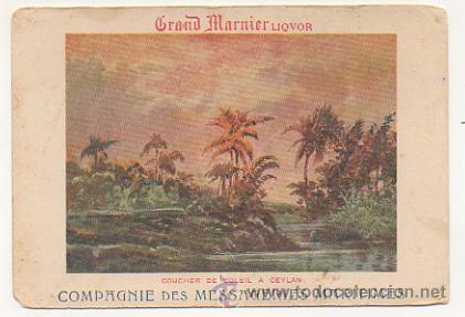 Cartes Postales: COMPAGNIE DES MESSAGERIES MARITIMES. GRAND MARNIER LIQUOR.