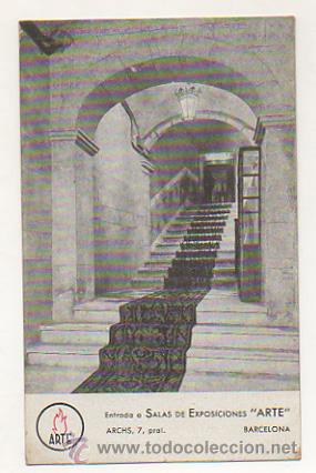 Cartoline: SALAS DE EXPOSICIONES 'ARTE'. LA ENTRADA.