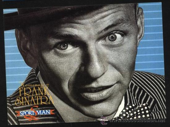 Postales: Postal publicitaria - Homenaje a Frank Sinatra - Foto 1