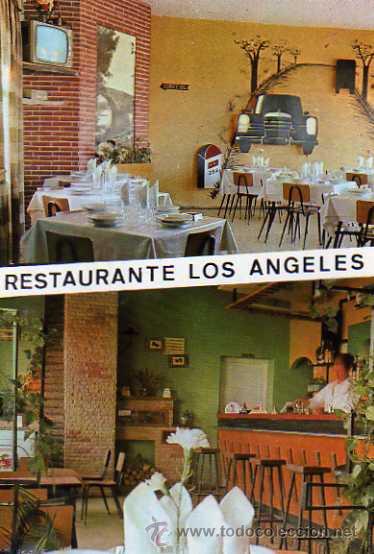 Postales: RESTAURANTE LOS &Aacute;NGELES VALCABADO DEL P&Aacute;RAMO LE&Oacute;N NUEVA SIN CIRCULAR - Foto 1