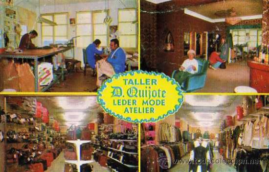Postales: TALLER D. QUIJOTE LEDER MODE ATELIER - Foto 1