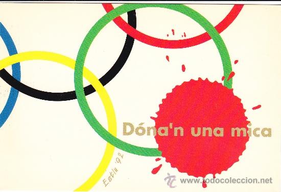 Postales: D&oacute;nan una mica 1992 - Foto 1