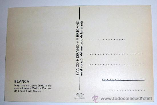 Postales: BANCO HISPANO AMERICANO . Blanca - Foto 2
