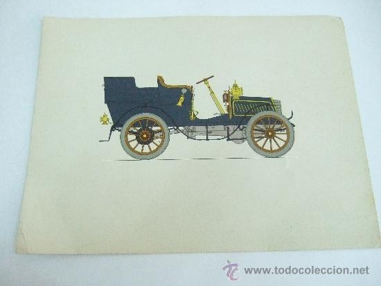 Postales: TARJETA PUBLICIDAD MEDICAMENTO HIDROCORTISONA AMOR GIL - 18X24 - COCHE ANTIGUO - MATASELLOS 1966