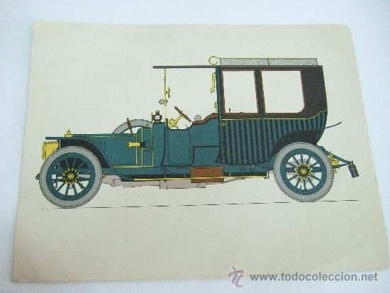 Postales: TARJETA PUBLICIDAD MEDICAMENTO CODOFORME BOTTU - COCHE ANTIGUO - MATASELLOS 1966 - 18X24