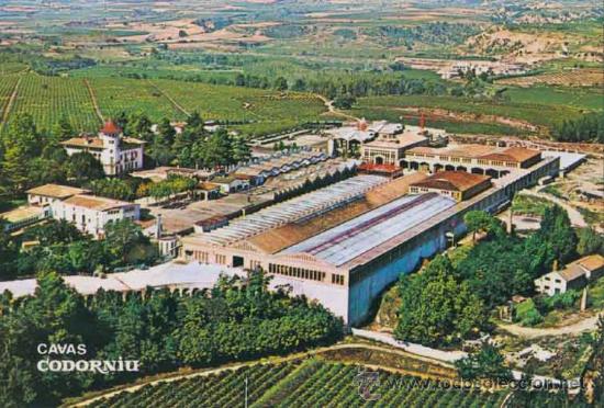 Postales: Postal - coleccion de 9 postales de las Cavas Codorniu - Foto 1