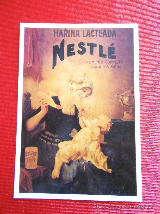 Postales: postal publicitaria de nestle - Foto 1