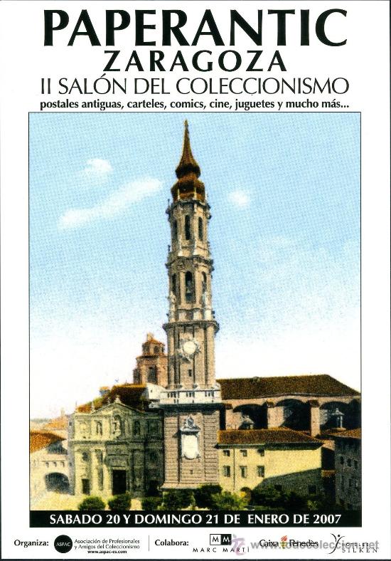 Postales: POSTAL - PAPERANTIC ZARAGOZA - Foto 1