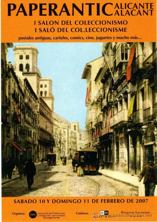 Postales: POSTAL - PAPERANTIC ALICANTE - Foto 1