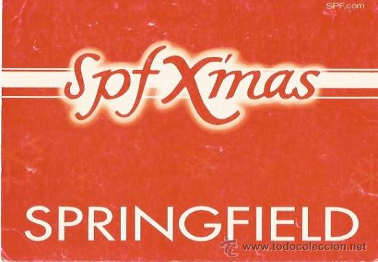 Postales: +-+ PV259 - POSTAL - SPFX&acute;MAS - SPRINGFIELD - SIN CIRCULAR - Foto 1