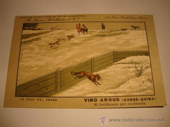 Postales: ANTIGUA TARJETA POSTAL ORIGINAL COLECCION VINO AROUD ( CARNE -QUINA ) LABORATORIOS H. FERRE