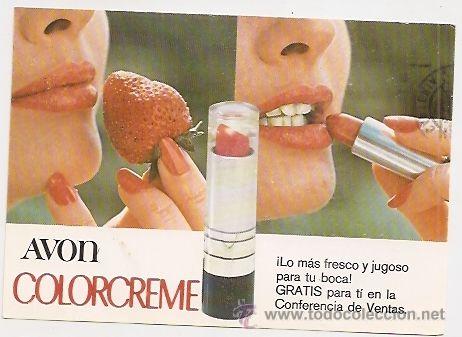 Postales: Postal publicitaria de AVON - Foto 1